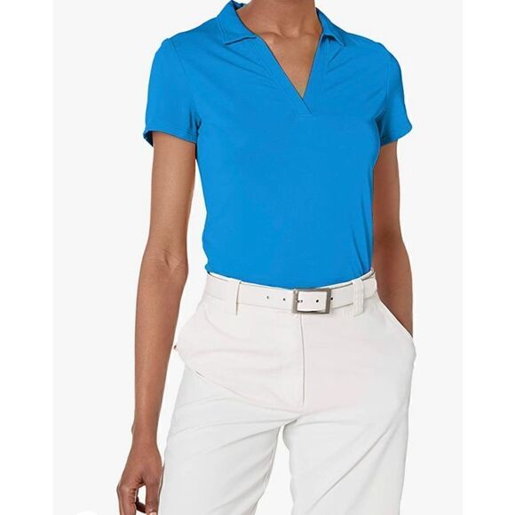 Airflux| Medium| Yellow| PGA Tour| Golf Tee| Moisture Wicking| Super Stretchy - Picture 13 of 15